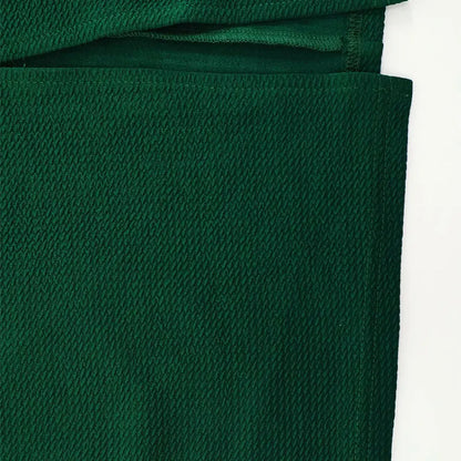 Velisse – Midi-Kleid Elegance in Smaragdgrün mit Schlitz